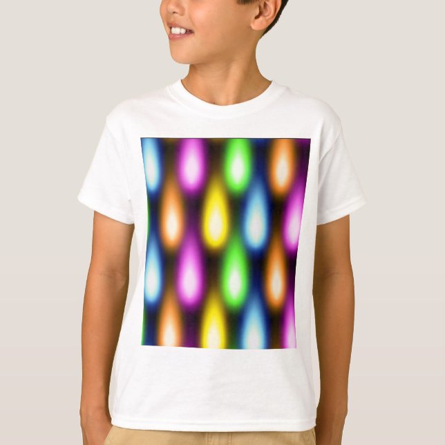 Colorful Light Effects T-Shirt (Front)