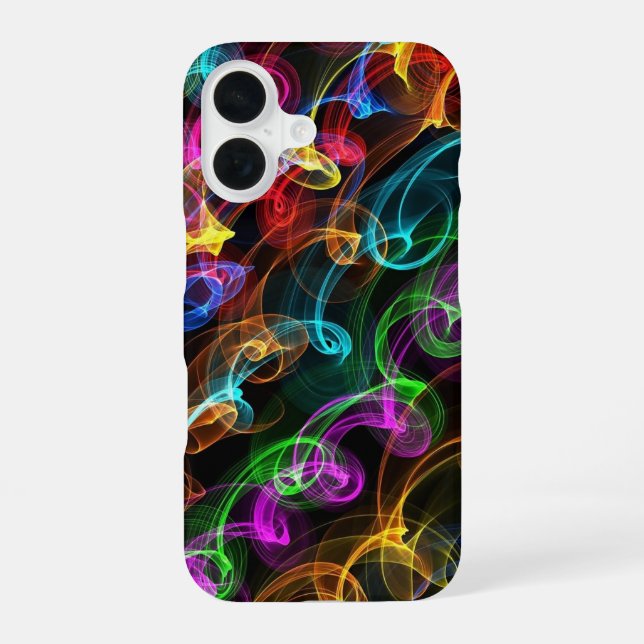 Colorful Light Explosion  Iphone Case (Back)