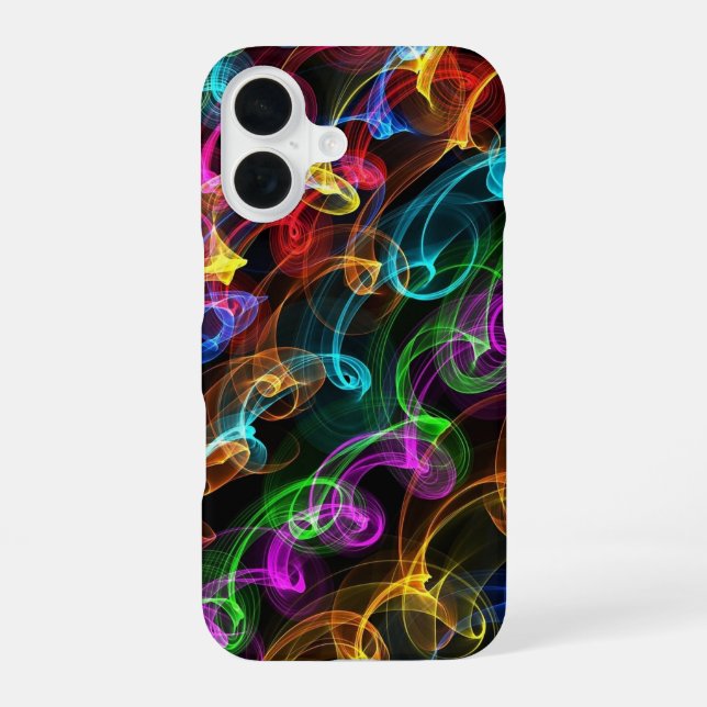 Colorful Light Explosion  iPhone Case (Back)