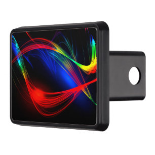 Colorful Light Hitch Cover Beautiful Colors