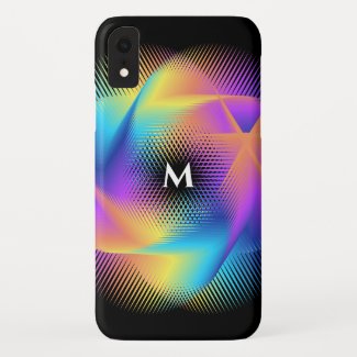 Colorful light images design - iPhone XR case