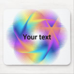 Colorful light images design - mouse pad