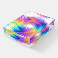 Colorful light images design - paperweight