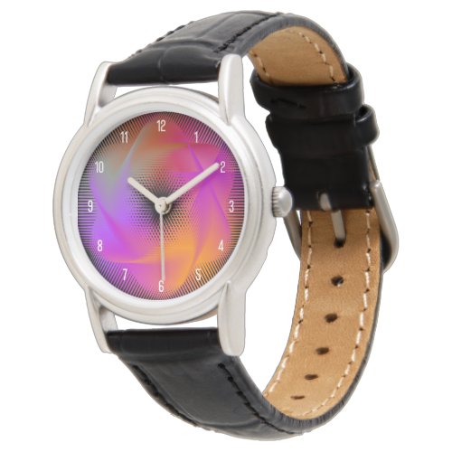 Colorful light images design watch