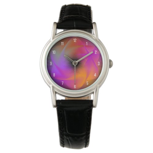 Colorful light images design watch