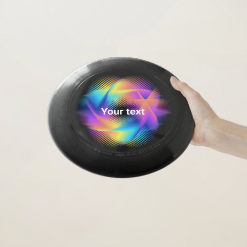 Colorful light images design - Wham-O frisbee
