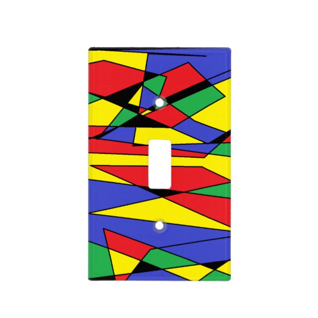 Colorful Light Switch Cover (Front)