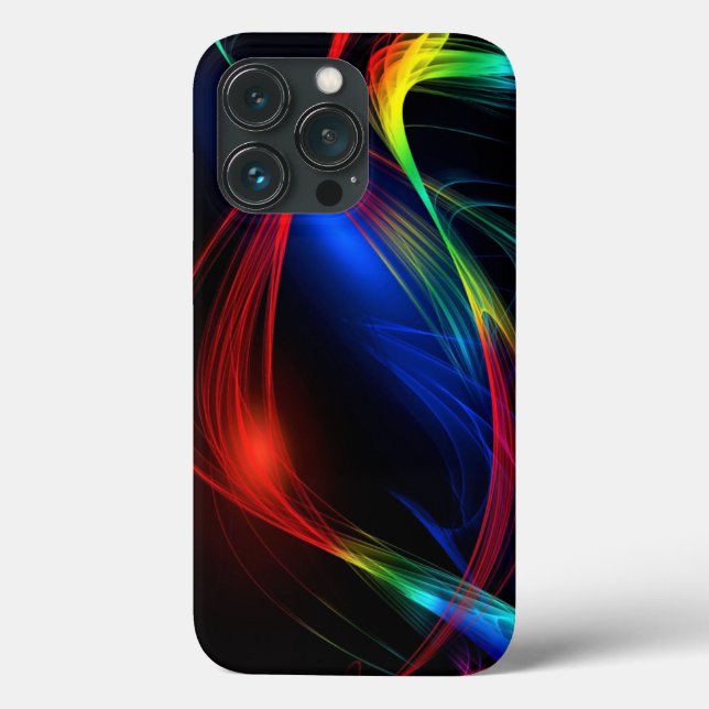 Colorful Lights iPhone Case (Back)