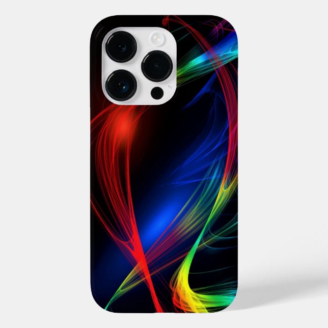Colorful Lights iPhone Case (Back)