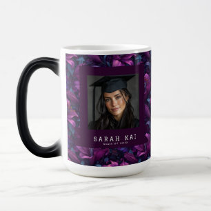Colorful Lilies Pattern Certified Nurse Color Morph Mug
