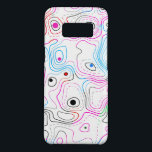 Colorful lines abstract wood grain pattern Case-Mate samsung galaxy s8 case<br><div class="desc">Modern cool colorful abstract wood grain lines swirly seamless pattern.</div>