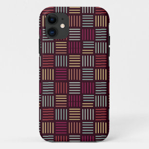 Colorful Lines Squared iPhone 11 Case