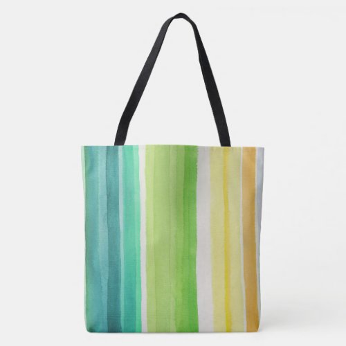 Colorful Lines Tote Bag