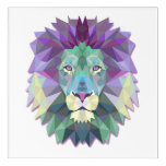 Colorful Lion Acrylic Wall Art