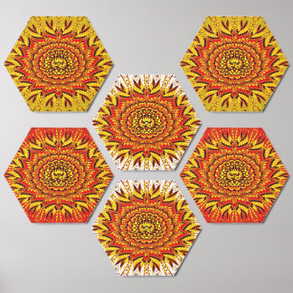 Colorful Lion Foam Core Photo Tile