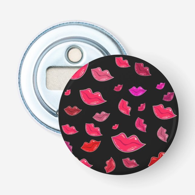 Colorful lips bottle opener (Front)