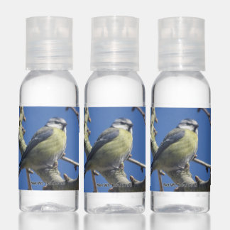 Colorful Little Bird & Blue Sky Travel Bottle Set Hand Sanitizer