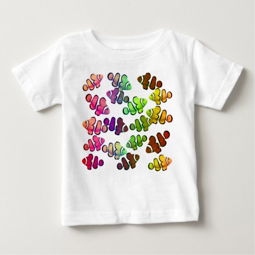 Colorful Little Clownfish Infant T_Shirt