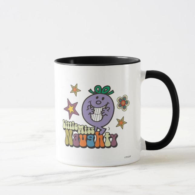Colorful Little Miss Naughty Mug (Right)