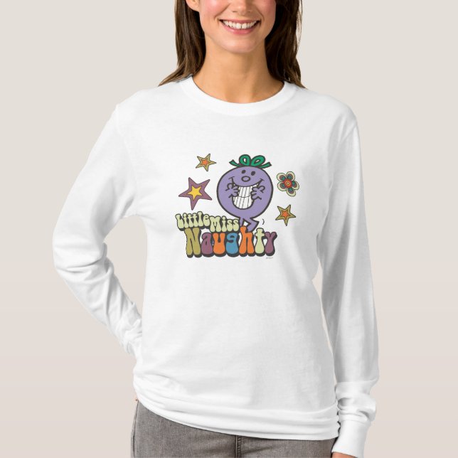 Colorful Little Miss Naughty T-Shirt (Front)
