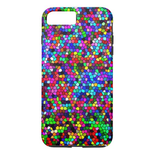 Colorful Little Polygons iPhone 8 Plus7 Plus Case