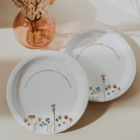 Colorful Little Wildflower Turning One Birthday