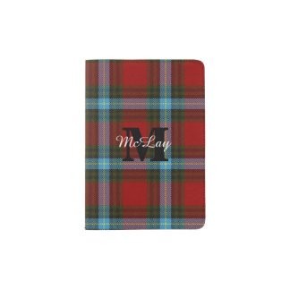 Colorful Livingstone / MacLay Plaid   Passport Holder