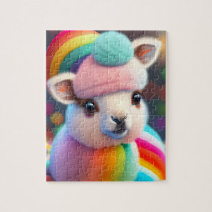 Colorful Llama Jigsaw Puzzle