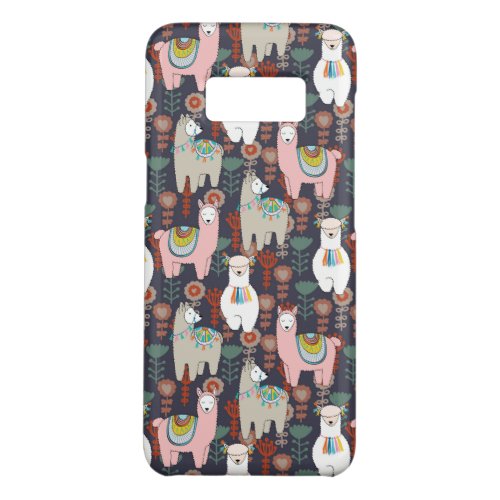 Colorful Llamas Pattern Case_Mate Samsung Galaxy S8 Case