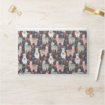 Colorful Llamas Pattern HP Laptop Skin