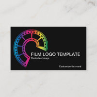 Colorful Logo Simple Media Film Strip