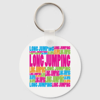 Colorful Long Jumping Keychain