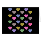 Colorful Love Hearts (Front Horizontal)