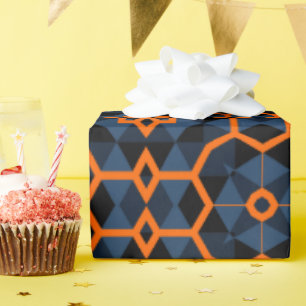 Colorful Love Initial Classic Teen Birthday Wrapping Paper