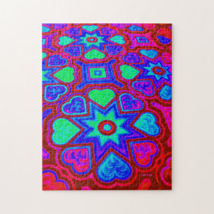 'Colorful Love' Jigsaw Puzzle
