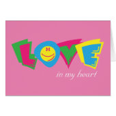 Colorful love sign (Front Horizontal)