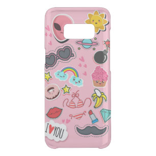 Colorful lovely sticker uncommon samsung galaxy s8 case