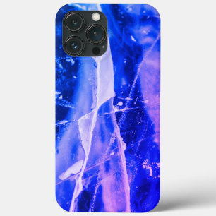 Colorful Luminous Abstract Blue White Navy Legging iPhone 13 Pro Max Case