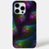 Colorful Luminous Abstract Modern Trippy Fractal
