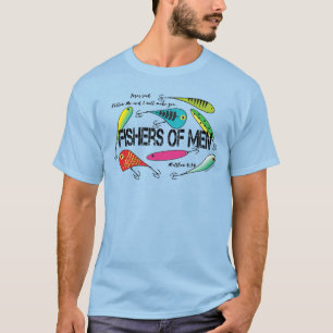 Colorful Lures Fishers of Men Christian Shirt