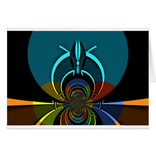 Colorful Maasai Shield Design (Front Horizontal)