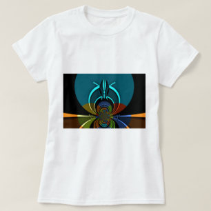 Colorful Maasai Shield Design T-Shirt