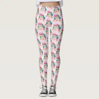 Christmas Mistletoe Leggings, Zazzle