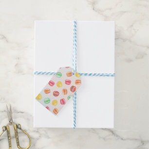 Colorful Macarons Gift Tags