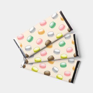 Colorful Macarons Hershey Bar Favors