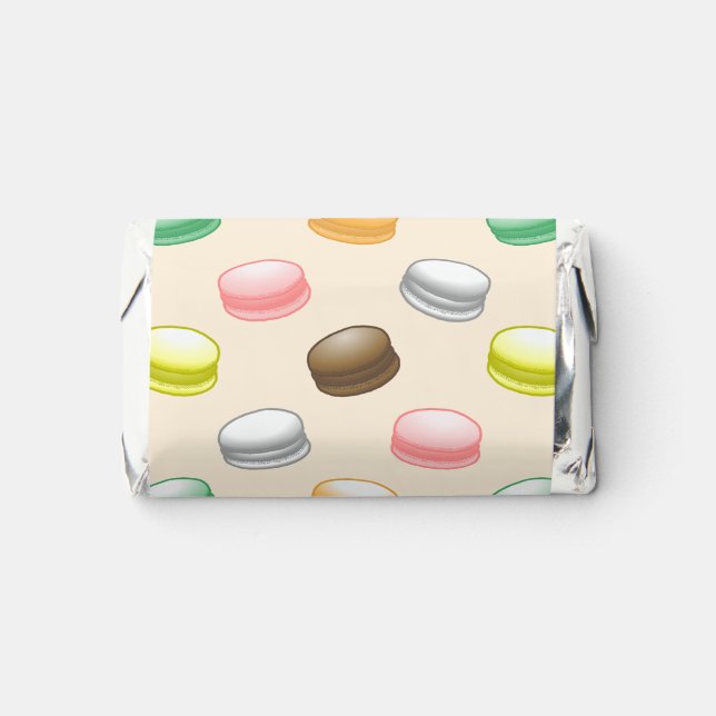 Colorful Macarons Hershey's Miniatures (Front)