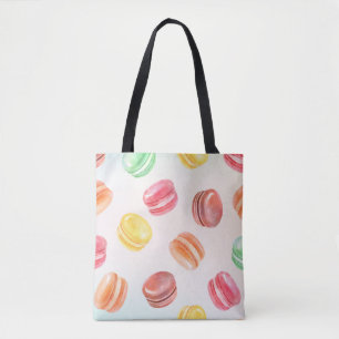 Colorful Macarons Tote Bag