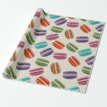 Colorful Macarons Wrapping Paper
