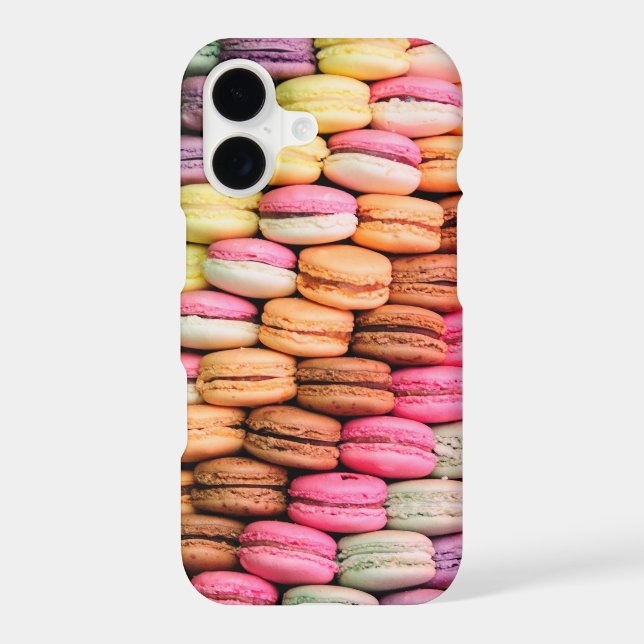 Colorful Macaroons Quirky iPhone Case (Back)