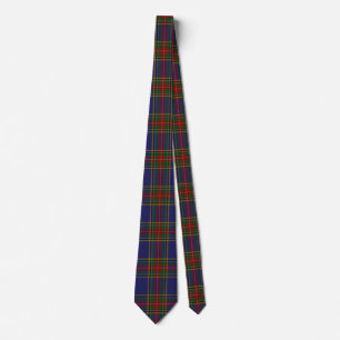 Colorful MacBeth Tartan Plaid Neck Tie